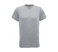 Tri Dri Mens Performance Melange Recycled T-Shirt (S) (Silver)