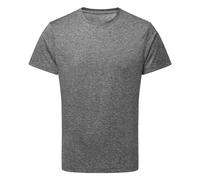 TriDri Men's Performance Melange T-Shirt in Black | Size: Large TriDri Black L