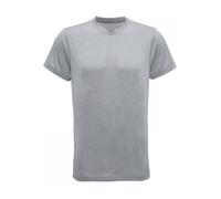TriDri Men's Performance Melange T-Shirt in Silver | Size: Small TriDri Silver S