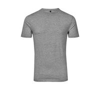 TriDri Men's Plain Black T-Shirt in Grey | Size: Small TriDri Grey S