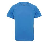 TriDri Men's Tri Dri Panelled Short Sleeve T-Shirt in Dark Blue | Size: XL TriDri Dark Blue XL