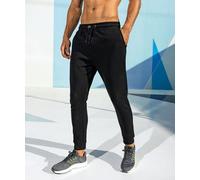 TriDri Men's TriDri Cotton-Rich Sweat Pants {TR054} - Black - Medium