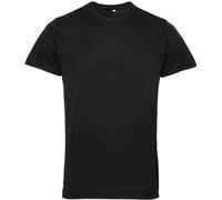 TriDri Men's TriDri Tech Performance Tee {TR010} - Black - Large