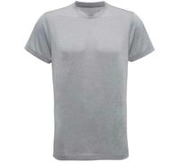 TriDri Men's TriDri Tech Performance Tee {TR010} - Silver Grey Mélange - XX-Large