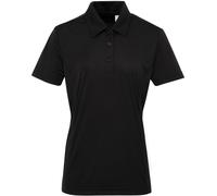 Tri Dri Womens/Ladies Panelled Short Sleeve Polo Shirt RW4853