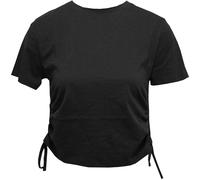 TriDri Ruched Womens Crop Top - - Size: S