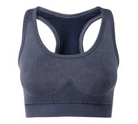 Tridri® seamless 3D fit" multi-sport sculpt bra top denim" - Womens, 94% Nylon