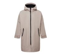 Tridri Unisex Adult Waterproof Changing Robe Stone/black (S-M)