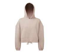 TriDri Women's Cropped Oversize Hoodie in Stone | Size: 2XL TriDri Stone 2XL