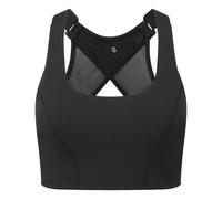 TriDri Women's High-Impact Sports Bra in Black | Size: Small TriDri Black S