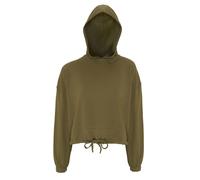TriDri Womens/Ladies Cropped Oversize Hoodie RW6548