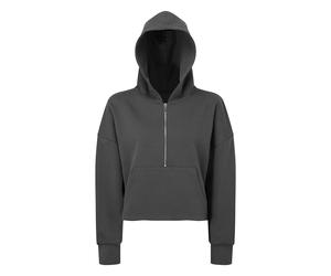 TriDri Womens/Ladies Half Zip Hoodie RW8176