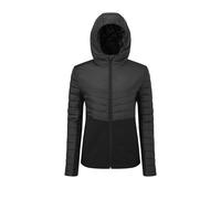 TriDri Women's Hybrid Insulated Jacket in Black | Size: Small TriDri Black S