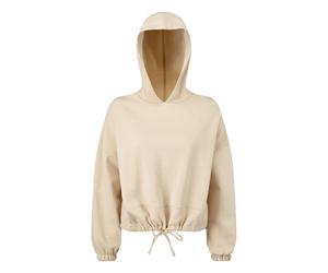 TriDri Womens/Ladies Oversized Crop Hoodie RW9068
