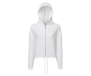 TriDri Womens/Ladies Recycled Cropped Oversized Full Zip Hoo RW9211