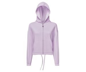 TriDri Womens/Ladies Recycled Cropped Oversized Full Zip Hoo RW9211