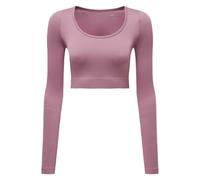 TriDri Womens/Ladies Ribbed Seamless 3D Crop Top RW8396