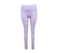 TriDri Women's Melange Sculpted Seamless 3D Leggings in Lilac | Size: Small TriDri Lilac S