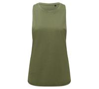TriDri Women's Organic Tank Top TR061 - Deep-drop Armholes with Racerback