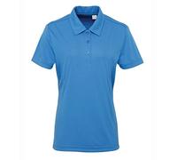 TriDri Women's Panelled Polo Shirt Sapphire X-Large