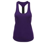 TriDri Womens Racer Strap Back Vest Active Performance Running Yoga Gym Top
