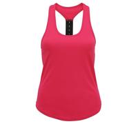 TriDri Womens Racer Strap Back Vest Active Performance Running Yoga Gym Top