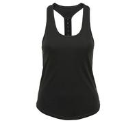 TriDri Womens Racer Strap Back Vest Active Performance Running Yoga Gym Top