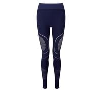 TriDri Women's Seamless 3D Fit Multi Sport Reveal Leggings in Navy | Size: Large TriDri Navy L
