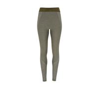 TriDri Women's Seamless 3D Fit Multi Sport Sculpt Leggings in Olive | Size: Small TriDri Olive S