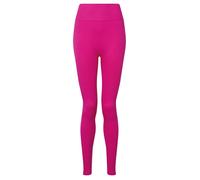 TriDri Women's Seamless 3D Fit Multi-Sport Sculpt Solid Colour Leggings in Fuchsia | Size: XL TriDri Fuchsia XL