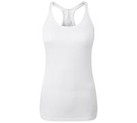 TriDri Women's Seamless 3D Fit Sculpt Vest in White | Size: Medium TriDri White M