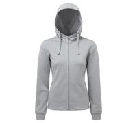 TriDri Women's Spun Dyed Full Zip Hoodie in Grey | Size: 2XL TriDri Grey 2XL