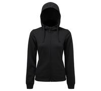 TriDri Women's Spun Dyed Hoodie in Black | Size: 2XS TriDri Black 2XS