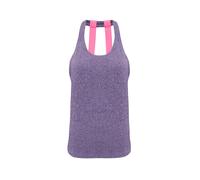 TriDri Women's Tri Dri Double Strap Back Sleeveless Vest in Purple | Size: Small TriDri Purple S
