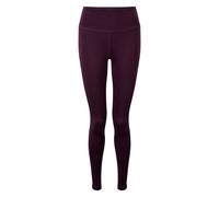 TriDri Women's Tri Dri Performance Space Dye Leggings in Plum | Size: Medium TriDri Plum M