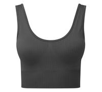 TriDri® Women's TriDri® ribbed seamless 3D fit multi-sport bra - Seamless