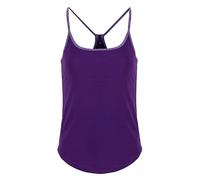 TriDri Women's Yoga Vest in Purple | Size: Medium TriDri Purple M