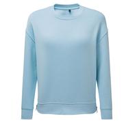 TriDri Women's Zipped Sweatshirt in Blue | Size: Large TriDri Blue L