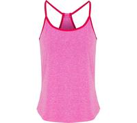 TriDri Women's Yoga Vest in Dark Pink | Size: Small TriDri Dark Pink S