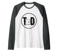 Tried and Tested Bold Vintage Statement Graphic Raglan Baseball Tee