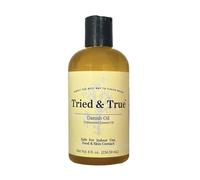 Tried & True Danish Oil - 8oz - All Natural, All Purpose Finish for Wood, Food Safe, Solvent Free, VOC Free, Non Toxic Wood Finish, Polymerized Linseed Oil