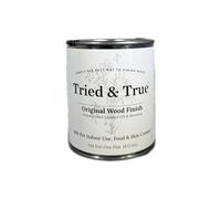 Tried & True Original Wood Finish, Pint - Linseed Oil & Beeswax Blend, Ideal for All Woodwork, Long-Lasting Durability, Food Safe Sealer, Non-Toxic Wood Finish