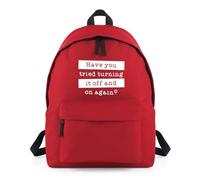Tried Turning It Off and On Backpack Rucksack 18L Bag - 42 x 31 x 21cm