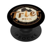 Trier Vintage Moselle Rhineland-Palatinate Germany PopSockets Adhesive PopGrip