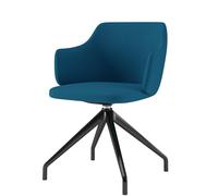 Trieste Pyramid Pedestal Chair Swivel Assmann