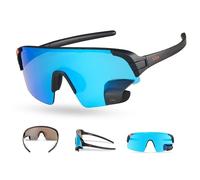 TriEye Eyewear Trieye View Sport Revo Max Blue Glasses Blue M