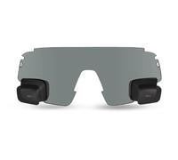 TriEye Sports Sunglasses with Large Rearview Mirror - Photochromatic Sunglasses for Men & Women For Rowing & Cycling Glasses - UV400 Protection, Durable TR90 Frame, Panoramic Revo Lens - PC M