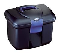 Trifibre Horse Grooming Tack Box, Pearl and Midnight Blue