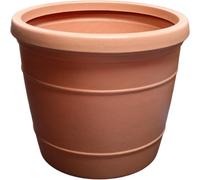 Trifibre Large Outdoor Planter 104Cm 528L Rotomoulded Heavy Duty Plastic Plant Pot - Kensington Terracotta