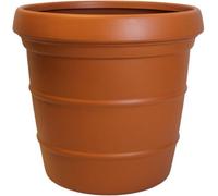 Trifibre Large Outdoor Planter 66Cm 140L Rotomoulded Heavy Duty Plastic Plant Pot - Kensington Rust